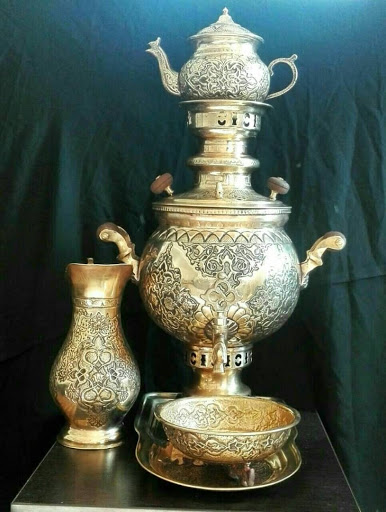 سماور برنجی